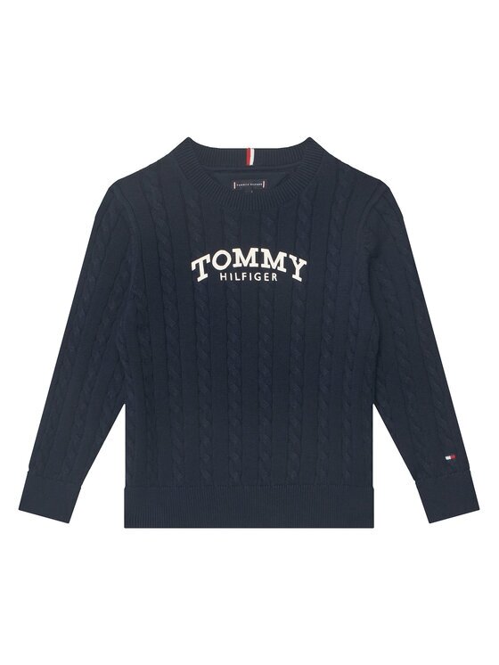 Tommy Hilfiger Pulover Graphic KB0KB10347 M Roz Regular Fit
