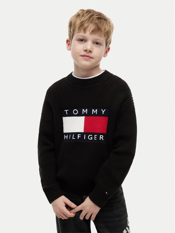 Tommy Hilfiger Pulover Heritage KB0KB10071 Regular Fit
