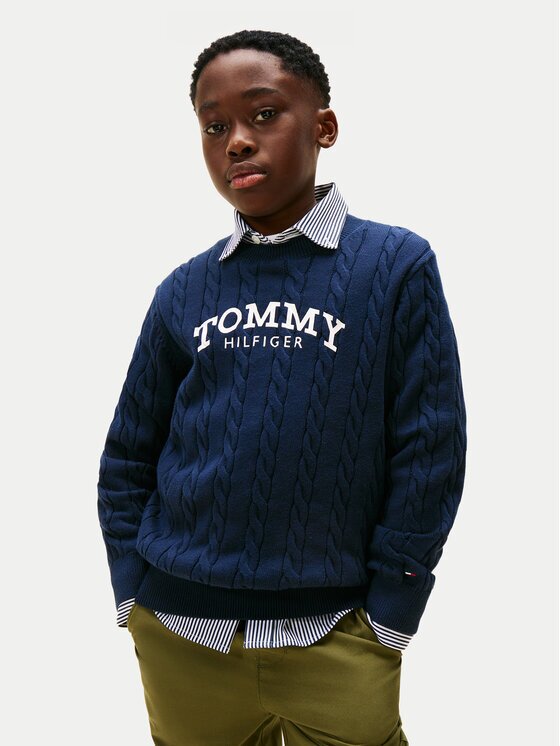 Tommy Hilfiger Pulover KG0KG08953 Regular Fit