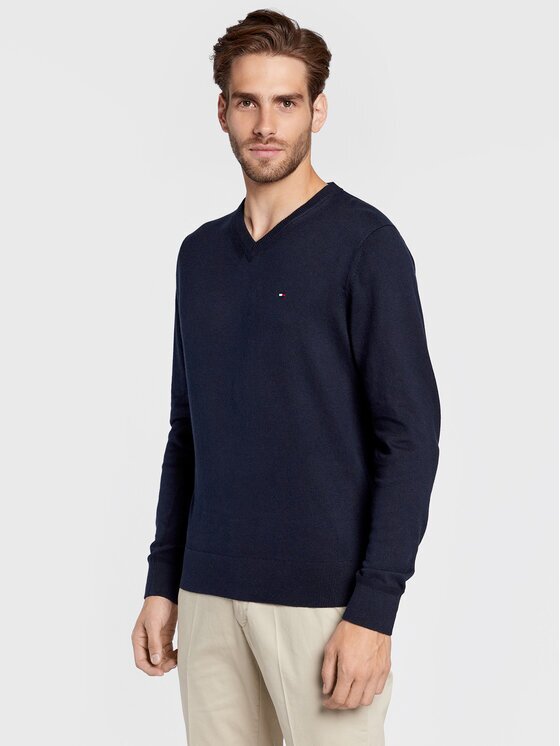 Tommy Hilfiger Pulover MW0MW28047 Regular Fit