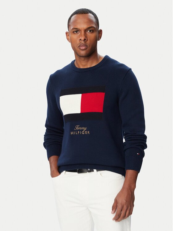 Tommy Hilfiger Pulover MW0MW44816 Regular Fit