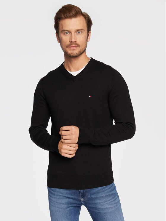 Tommy Hilfiger Pulover Pima MW0MW28047 Regular Fit