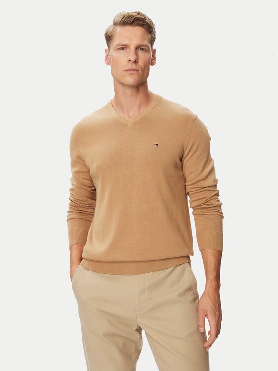 Tommy Hilfiger Pulover Pima MW0MW36519 Regular Fit