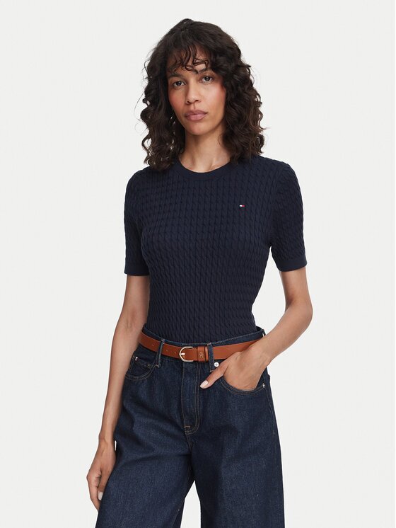 Tommy Hilfiger Pulover WW0WW41787 Regular Fit