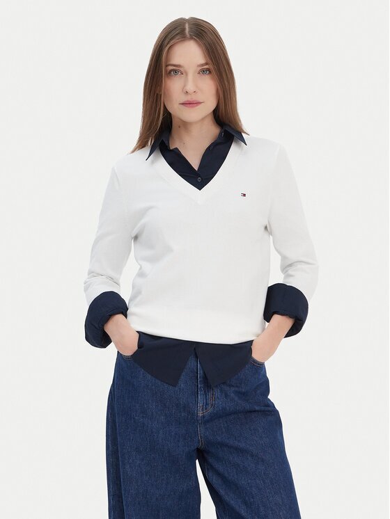 Tommy Hilfiger Pulover WW0WW42049 Regular Fit