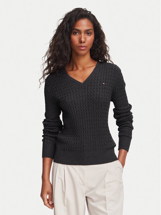 Tommy Hilfiger Pulover WW0WW44987 Regular Fit