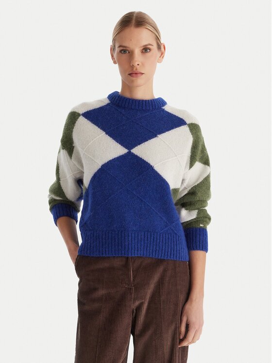 Tommy Hilfiger Pulover WW0WW47464 Relaxed Fit