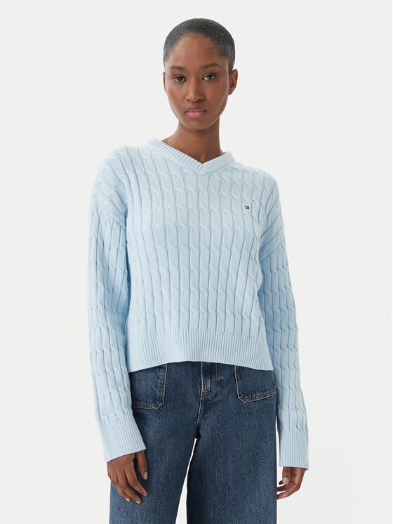 Tommy Hilfiger Pulover WW0WW48433 Regular Fit