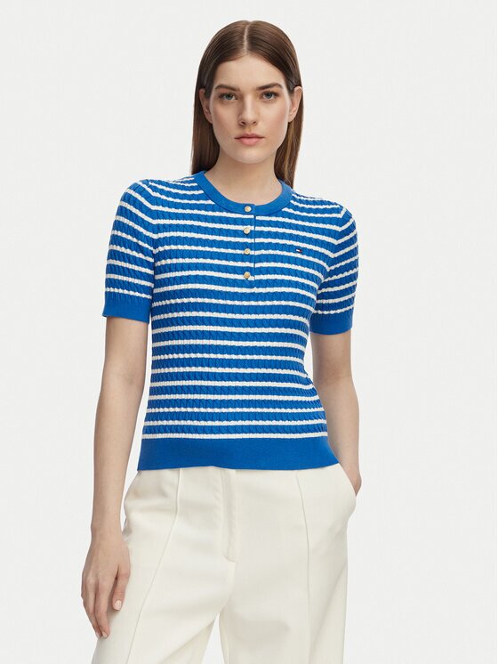 Tommy Hilfiger Pulover WW0WW49613 Slim Fit