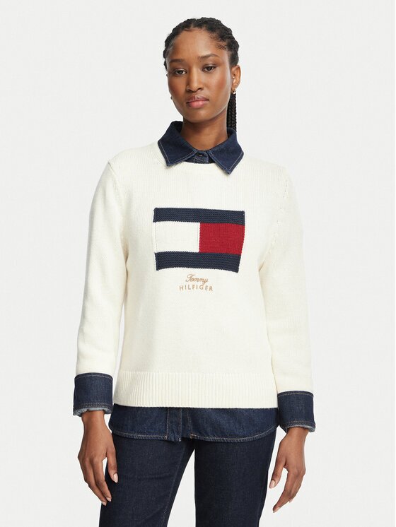 Tommy Hilfiger Pulover WW0WW51450 Regular Fit