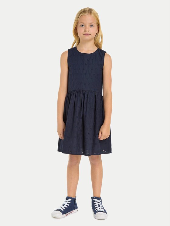 Tommy Hilfiger Rochie de vară Anglaise KG0KG07931 M Regular Fit