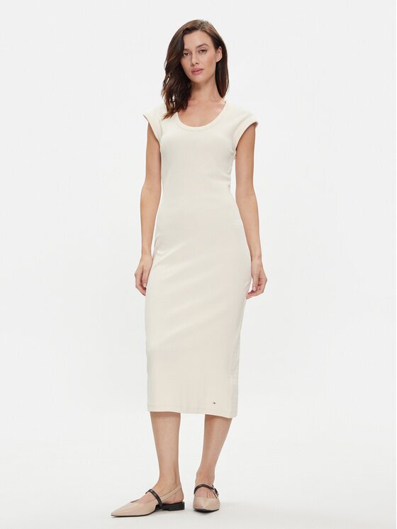 Tommy Hilfiger Rochie de vară WW0WW41273 Slim Fit