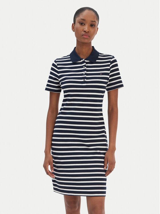 Tommy Hilfiger Rochie de zi 1985 WW0WW43228 Slim Fit