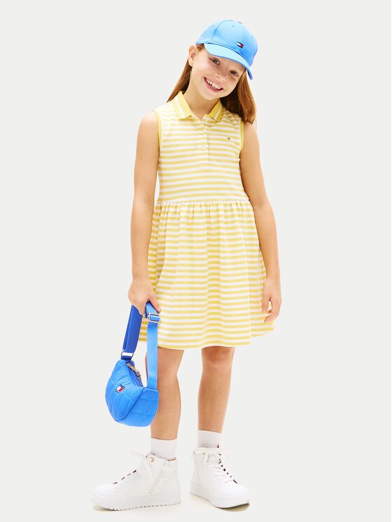 Tommy Hilfiger Rochie de zi KG0KG08486 Regular Fit