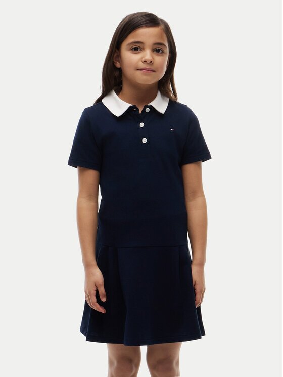 Tommy Hilfiger Rochie de zi KG0KG09401 D Regular Fit