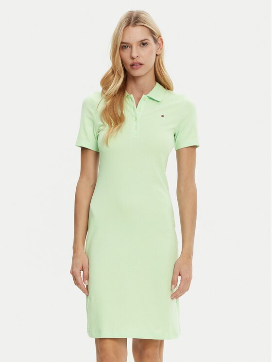 Tommy Hilfiger Rochie de zi WW0WW43228 Slim Fit