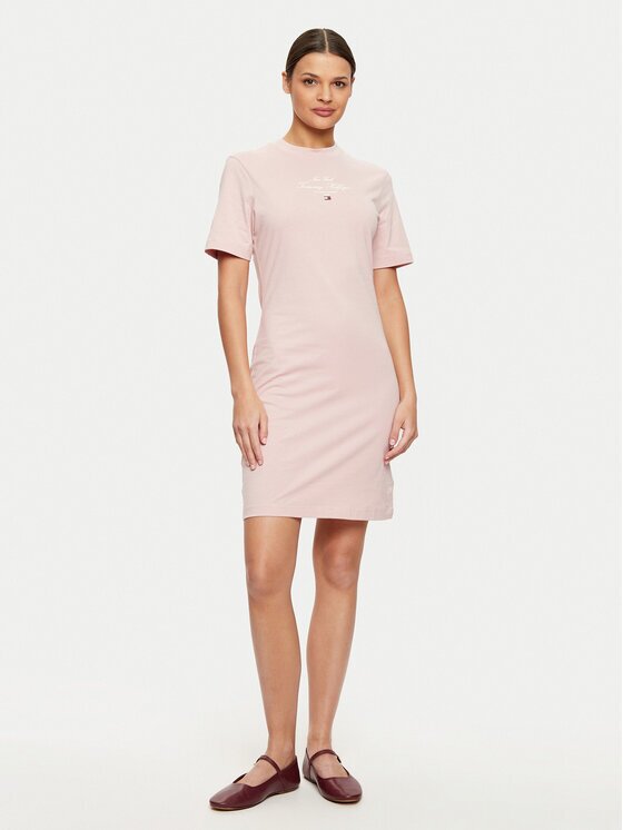 Tommy Hilfiger Rochie de zi WW0WW43830 Regular Fit