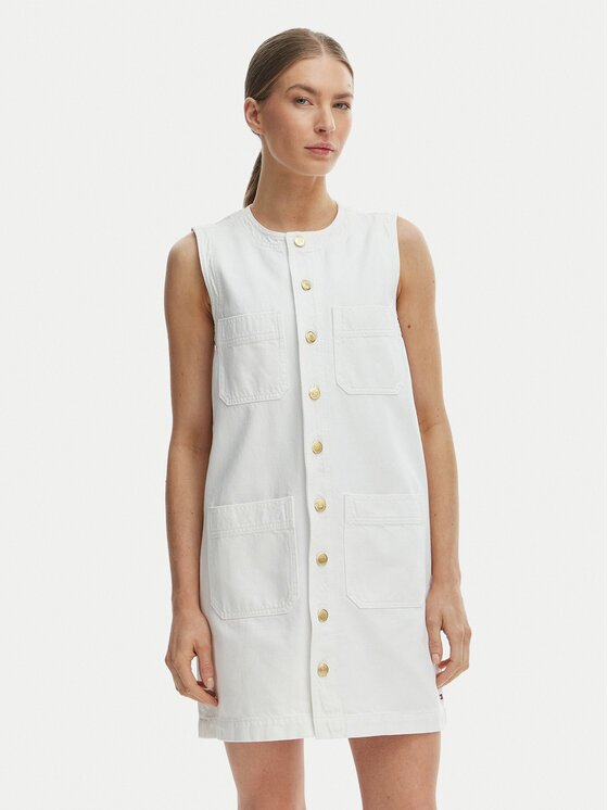 Tommy Hilfiger Rochie de zi WW0WW48584 Regular Fit