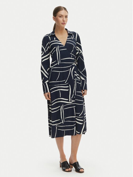Tommy Hilfiger Rochie de zi WW0WW48934 Relaxed Fit