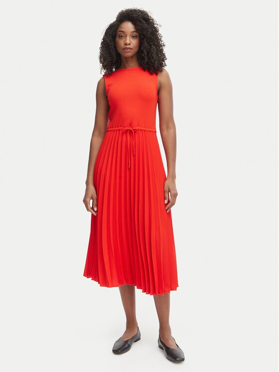 Tommy Hilfiger Rochie de zi WW0WW49312 Regular Fit