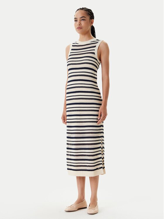 Tommy Hilfiger Rochie tricotată WW0WW45649 Slim Fit