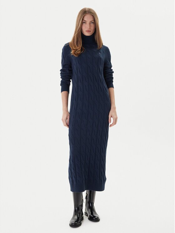Tommy Hilfiger Rochie tricotată WW0WW46429 Slim Fit