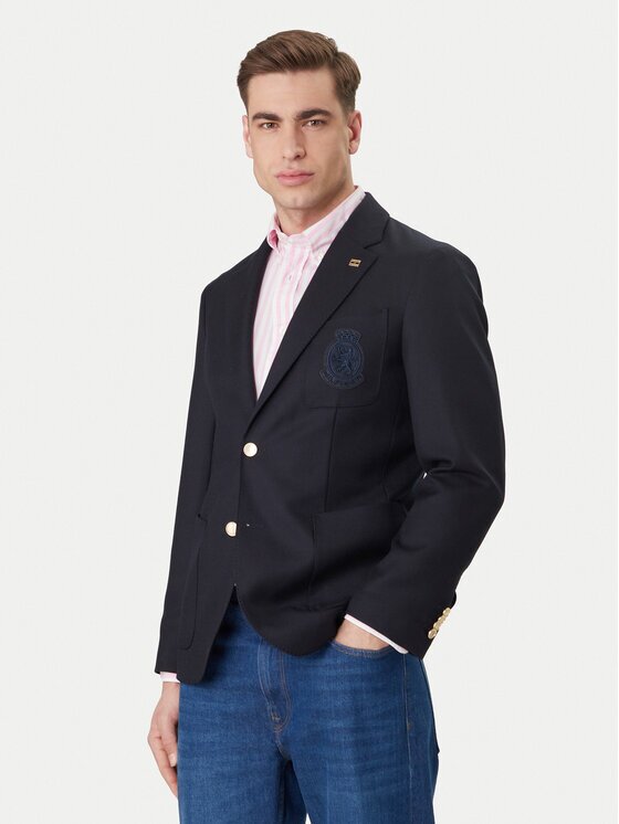 Tommy Hilfiger Sacou Pennu Crest Club MW0MW41807 Slim Fit