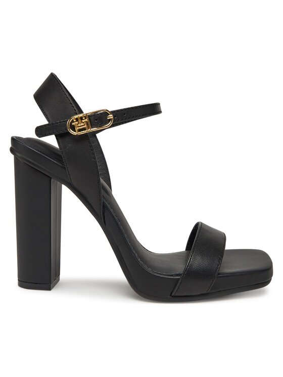 Tommy Hilfiger Sandale High Heel Leather Sandal FW0FW08534