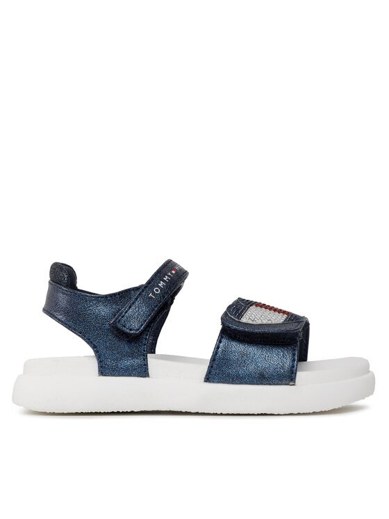 Tommy Hilfiger Sandale Strass Heart Velcro Sandal T1A2-32752-1367 S