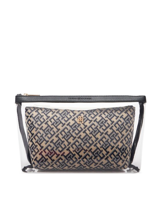 Tommy Hilfiger Set de genți pentru cosmetice Th Icon Washbag 2 Pack Jacq AW0AW18708