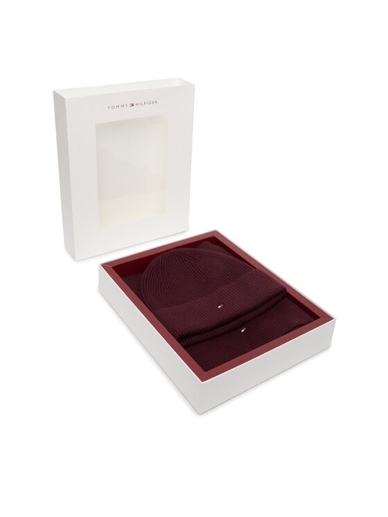 Tommy Hilfiger Set Fular și Căciulă AW0AW19136