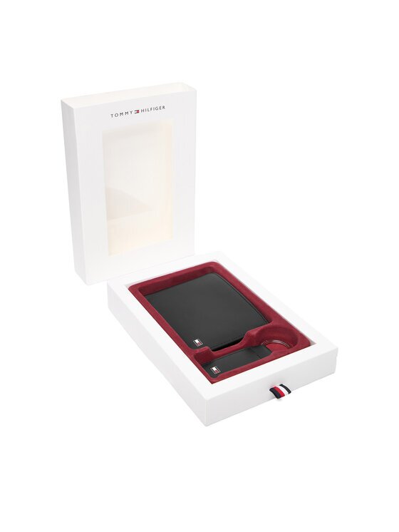 Tommy Hilfiger Set portofel și breloc Gp Eton Cc And Coin Pckt Keyfob AM0AM07931