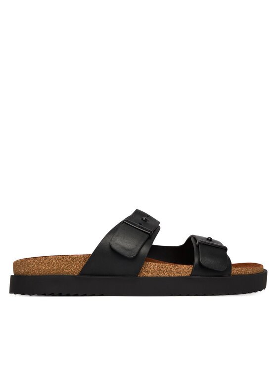 Tommy Hilfiger Şlapi Cork Adjustable Lth Sandal FM0FM05754