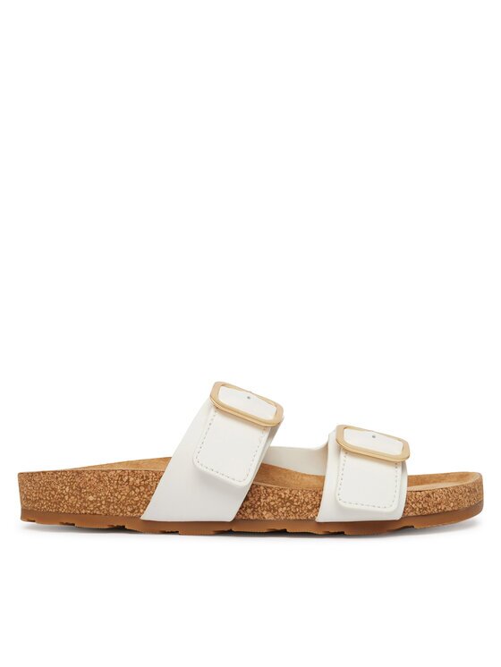 Tommy Hilfiger Şlapi Double Strap Cork Sandals FW0FW09118