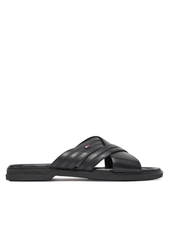Tommy Hilfiger Şlapi Premium Hilfiger Cc Lth Sandal FM0FM05504