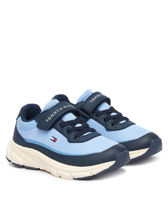 Tommy Hilfiger Sneakers Low Cut Lace-Up/Velcro Sneaker T1X9-35260-1844 S