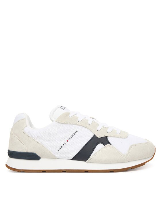 Tommy Hilfiger Sneakers Runner Icon Mix FM0FM05679 Écru