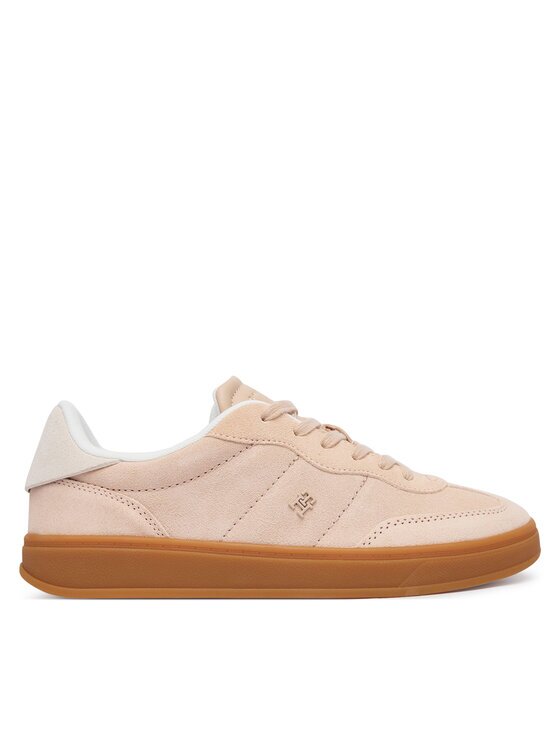 Tommy Hilfiger Sneakers Th Monogram Plaque Suede Trainers FW0FW09180
