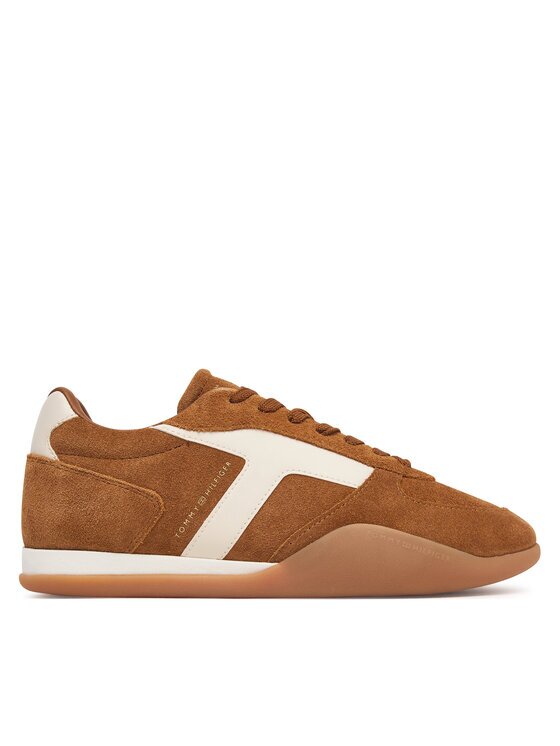 Tommy Hilfiger Sneakers Th Vintage Low Runner Suede FW0FW09621