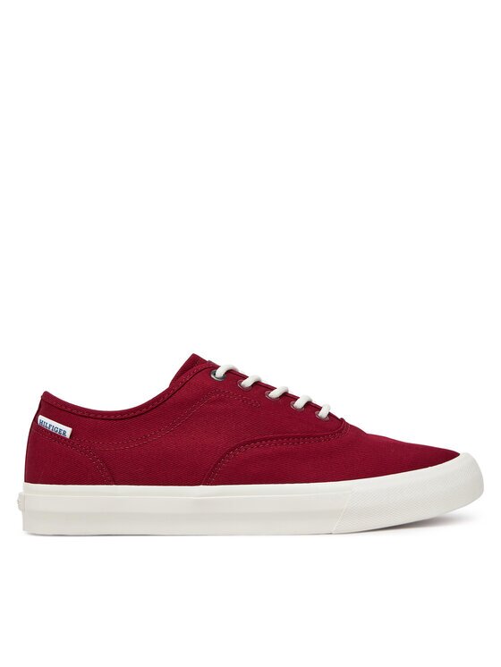 Tommy Hilfiger Teniși Hi Vulc Oxford Twill FM0FM05400