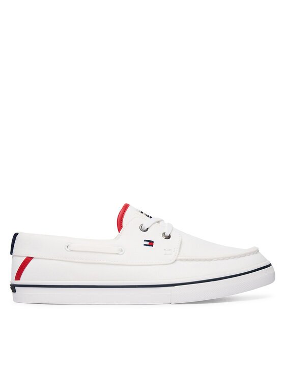 Tommy Hilfiger Teniși Th Boat Vulc Sneaker Canvas FM0FM05877