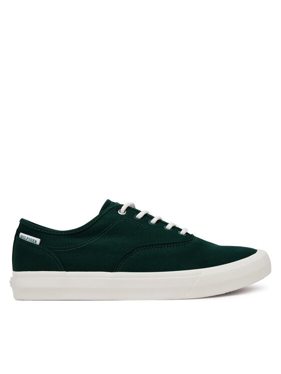 Tommy Hilfiger Teniși Th Hi Vulc Low Oxford Twill FM0FM05400