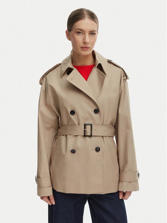 Tommy Hilfiger Trench WW0WW49586 Relaxed Fit