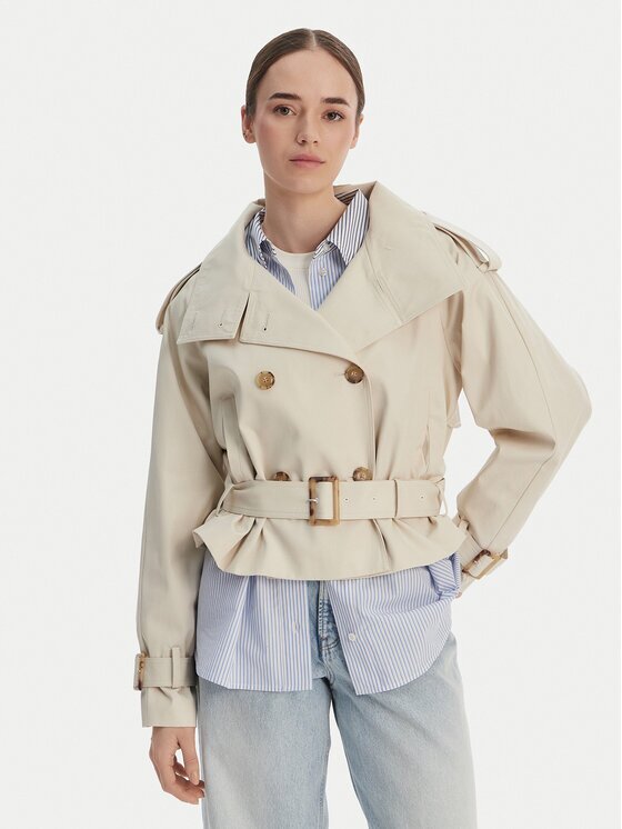 Tommy Hilfiger Trench WW0WW50768 Oversize
