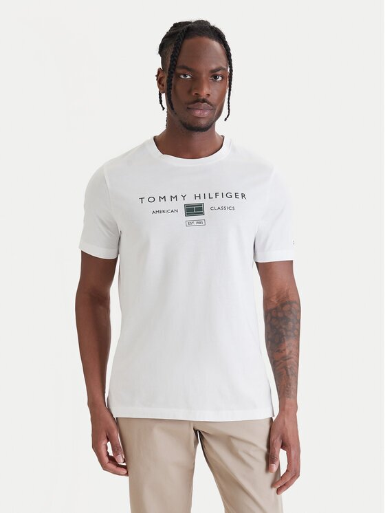 Tommy Hilfiger Tricou Brand Love MW0MW42365 Regular Fit