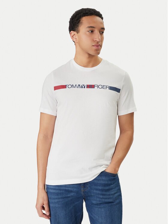 Tommy Hilfiger Tricou Brand Love MW0MW42368 Regular Fit