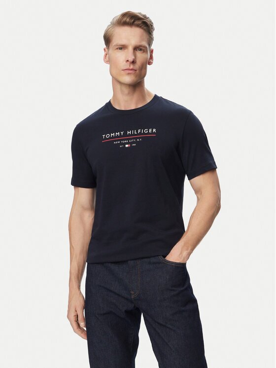 Tommy Hilfiger Tricou Brand Love MW0MW44359 Regular Fit