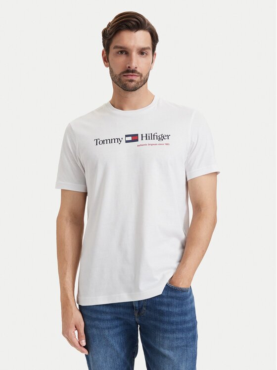 Tommy Hilfiger Tricou Brand Love MW0MW44875 Regular Fit