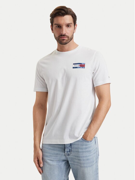 Tommy Hilfiger Tricou Brand Love MW0MW44876 Regular Fit
