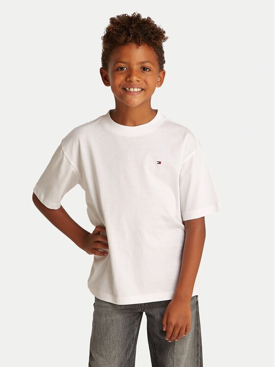 Tommy Hilfiger Tricou Essential Archive KB0KB09646 D Regular Fit